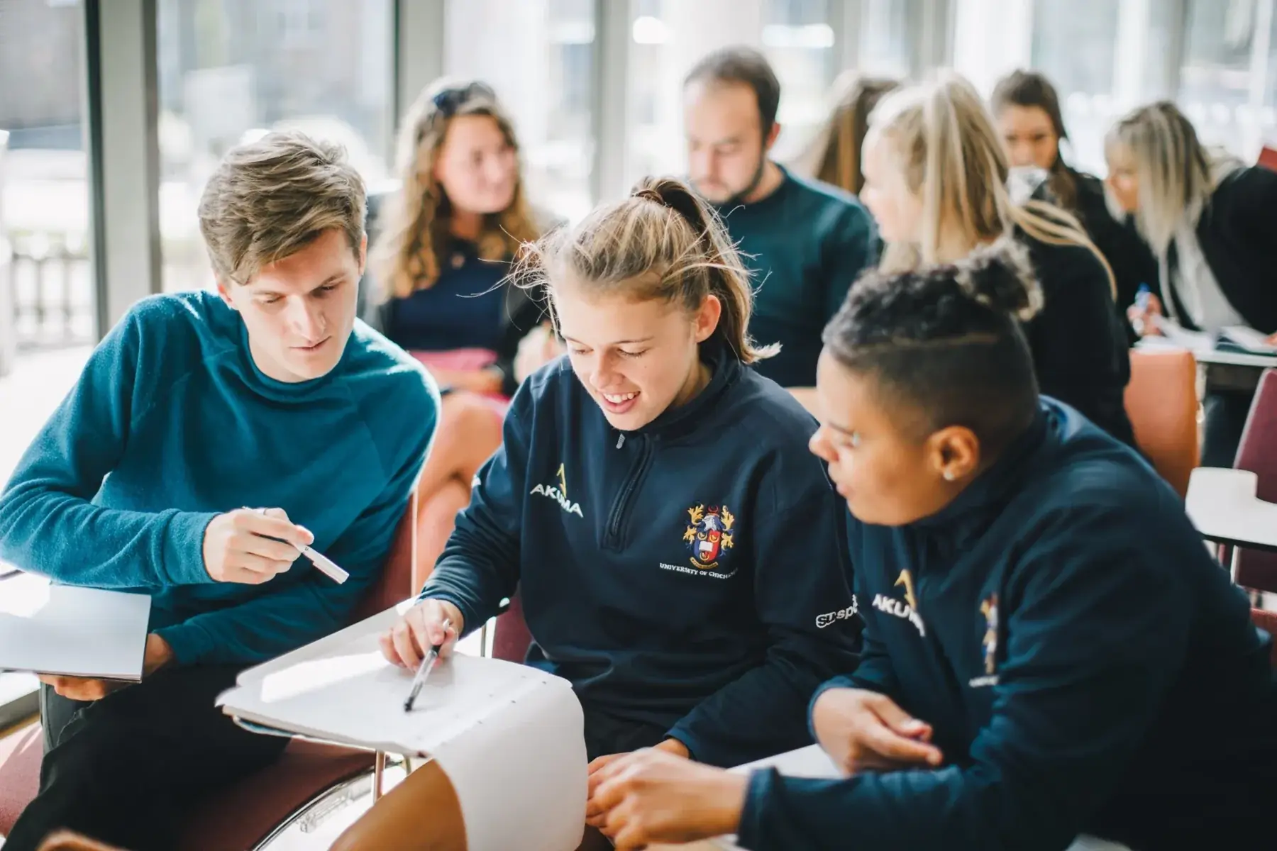 University of Chichester students learning together